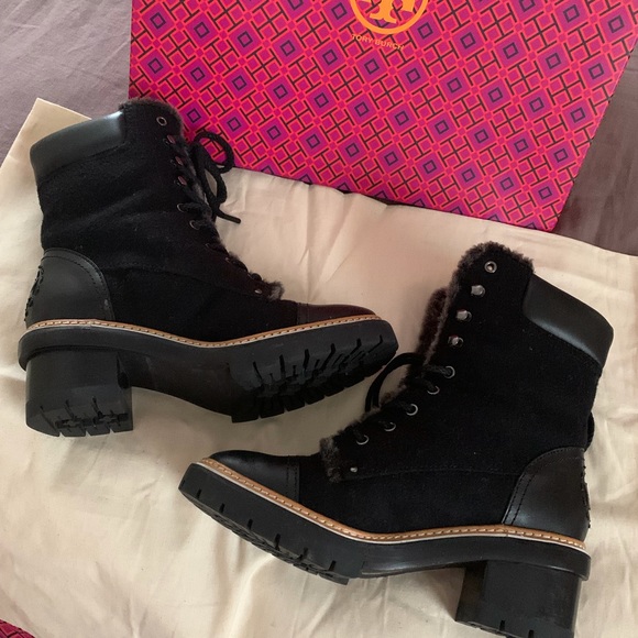 Tory Burch 60mm Lug Sole Miller Bootie - Picture 9 of 11